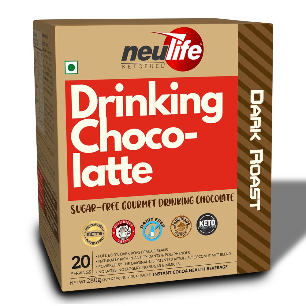 Drinking Choco-latte Dark Roast