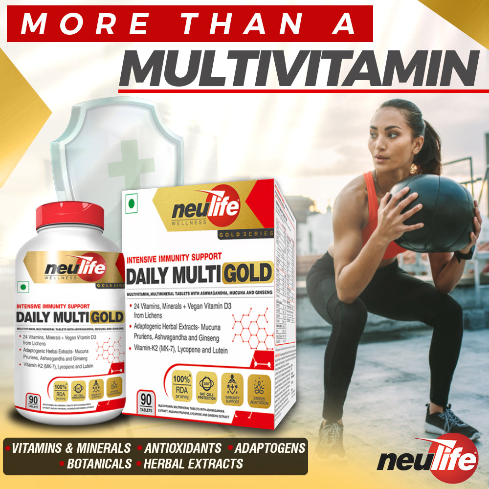 Gold Advanced Daily Multivitamin Tablets