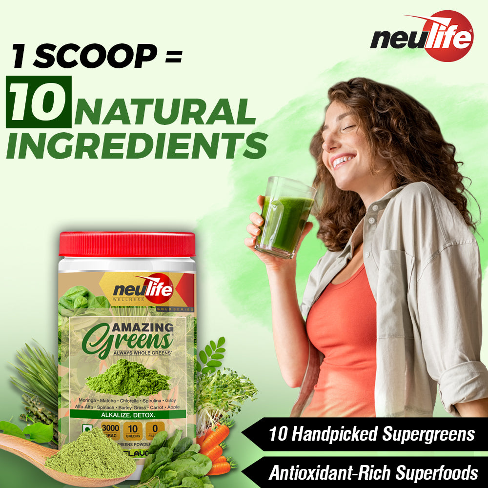 10 Natural Ingredients Amazing Greens