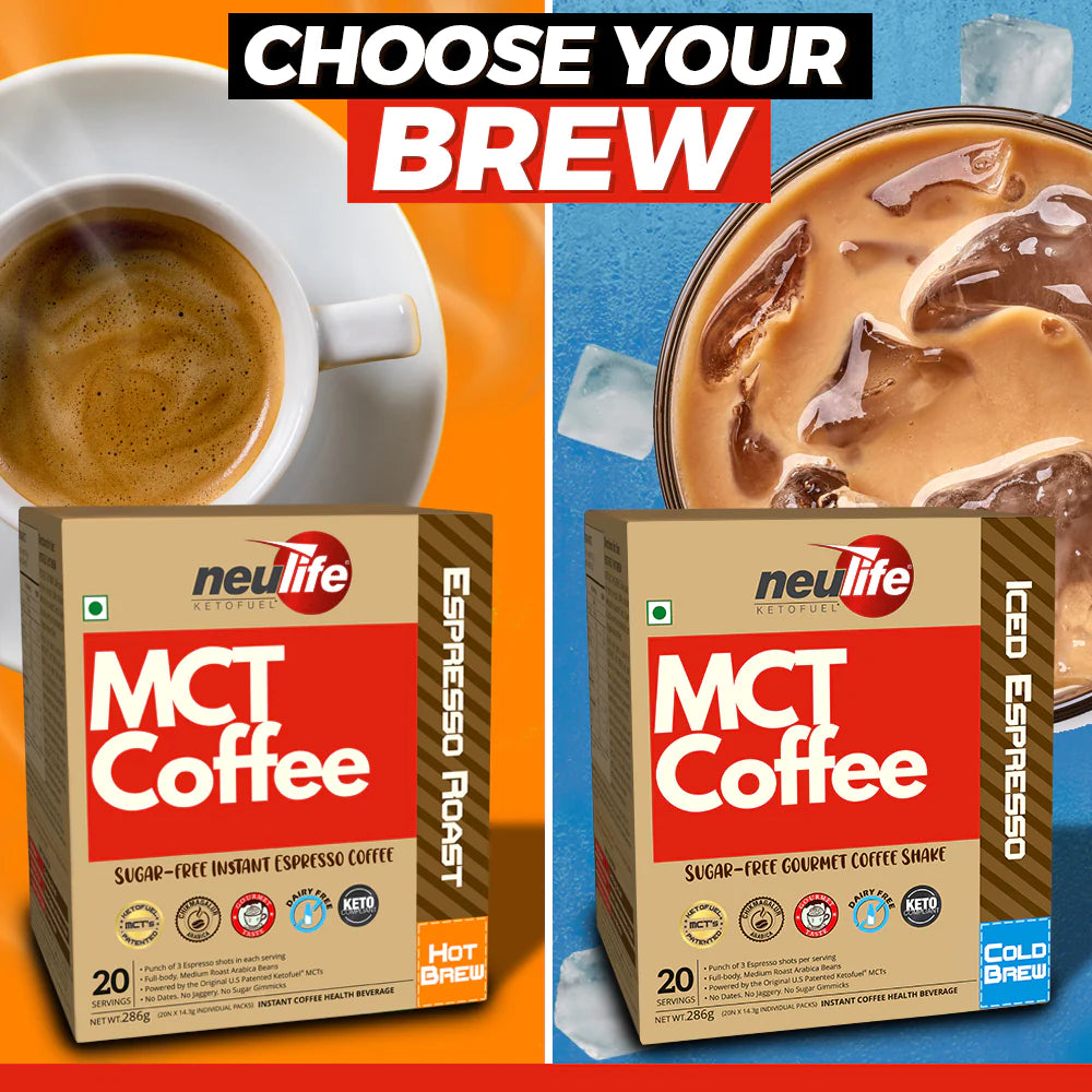 Ketofuel MCT Coffee Hot Brew/ Cold Brew Variety Pack