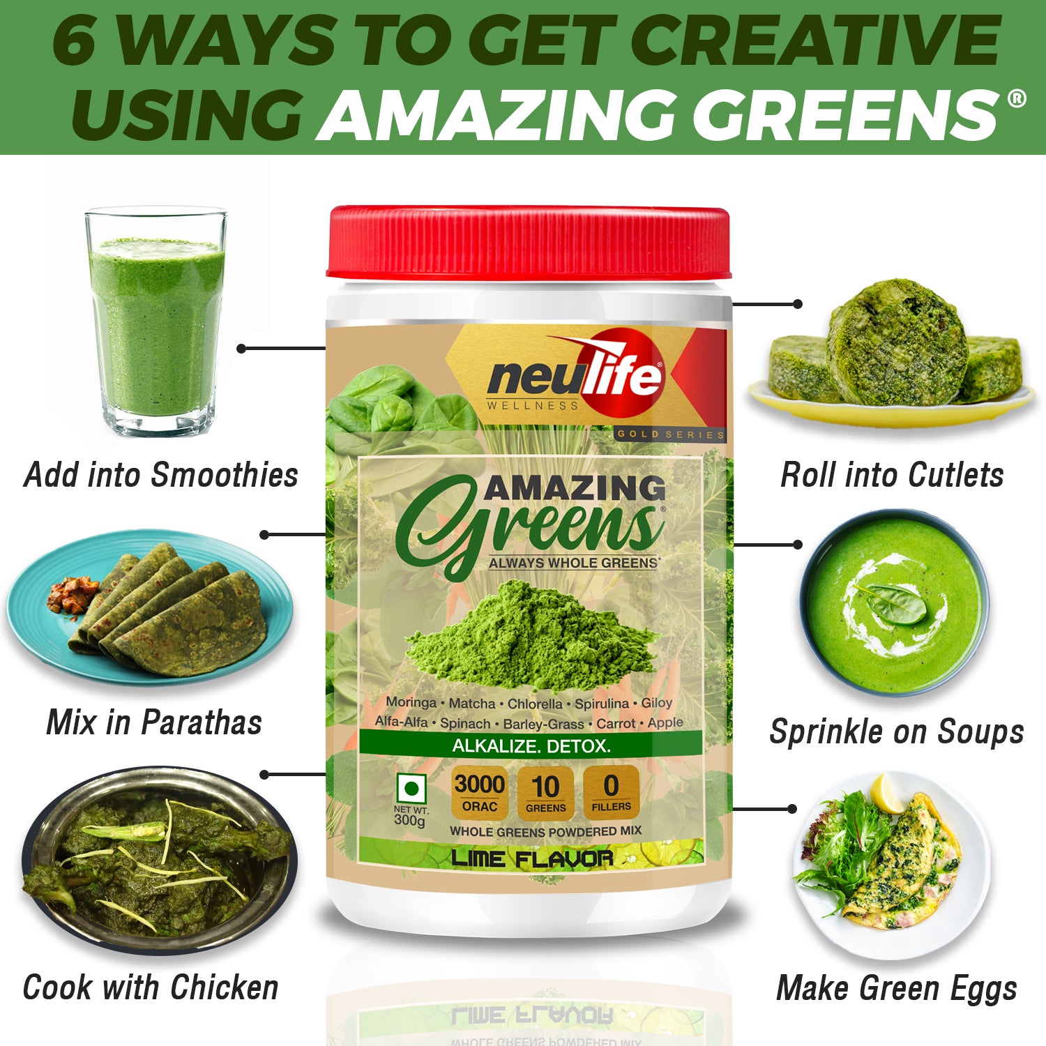 How to Use Amazing Greens