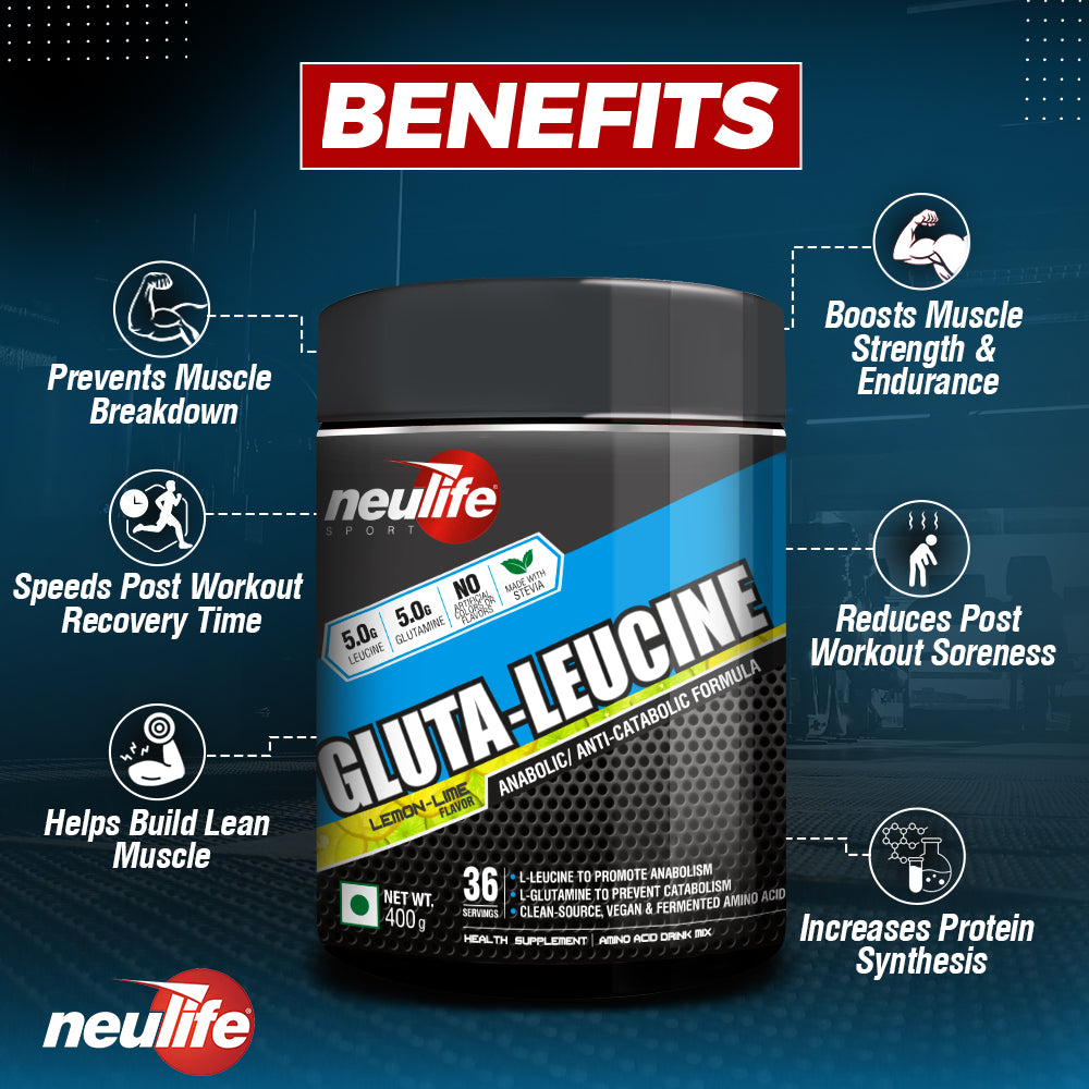Benefits of Gluta-Leucine Anabolic/Anti-catabolic