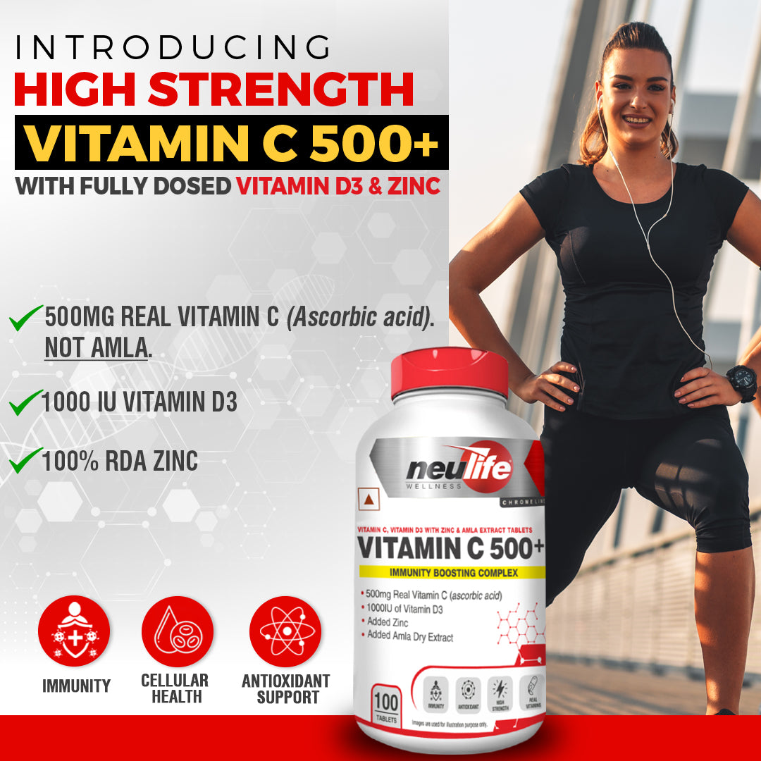 Vitamin C 500+ Immunity boosting Supertab