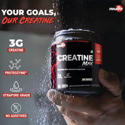 Creatine-Max | Pure Micronised Creatine Monohydrate Powder