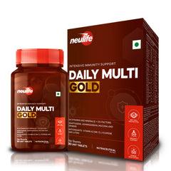 Daily-Multi Gold Advanced Multivitamin with MK-7, Adaptogens, Antioxidants & Natural Extracts