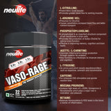 Ingredients of VASO-RAGE® Energy Amplifier 