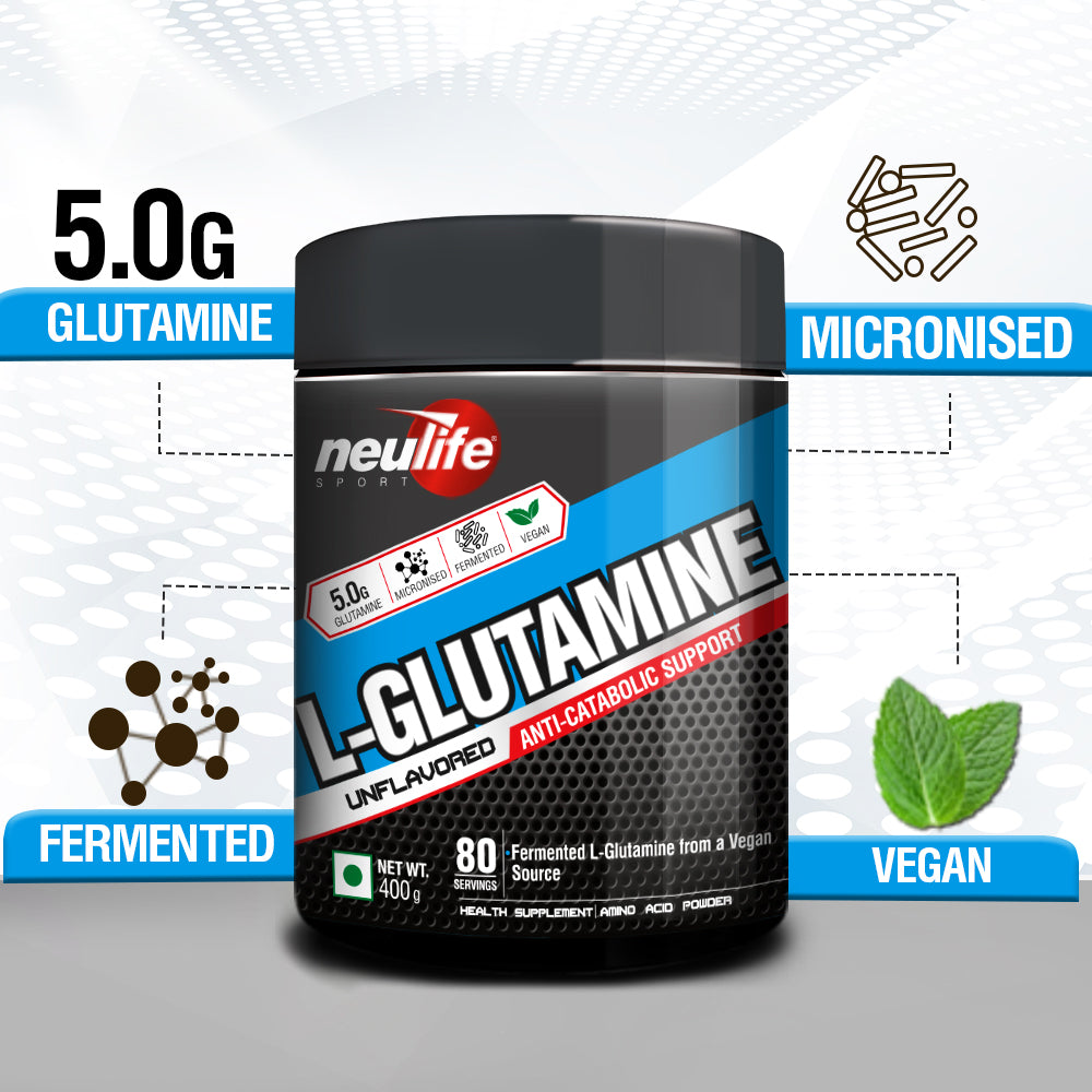 L-Glutamine Powder Vegan for Anti-Catabolic Support