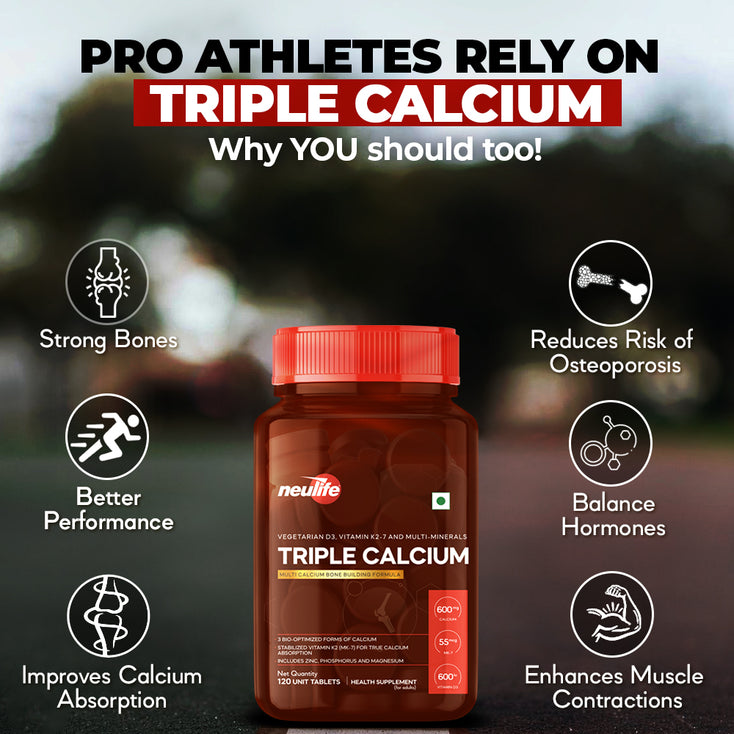 Triple-Calcium with Vitamins K2, D3 & Zinc