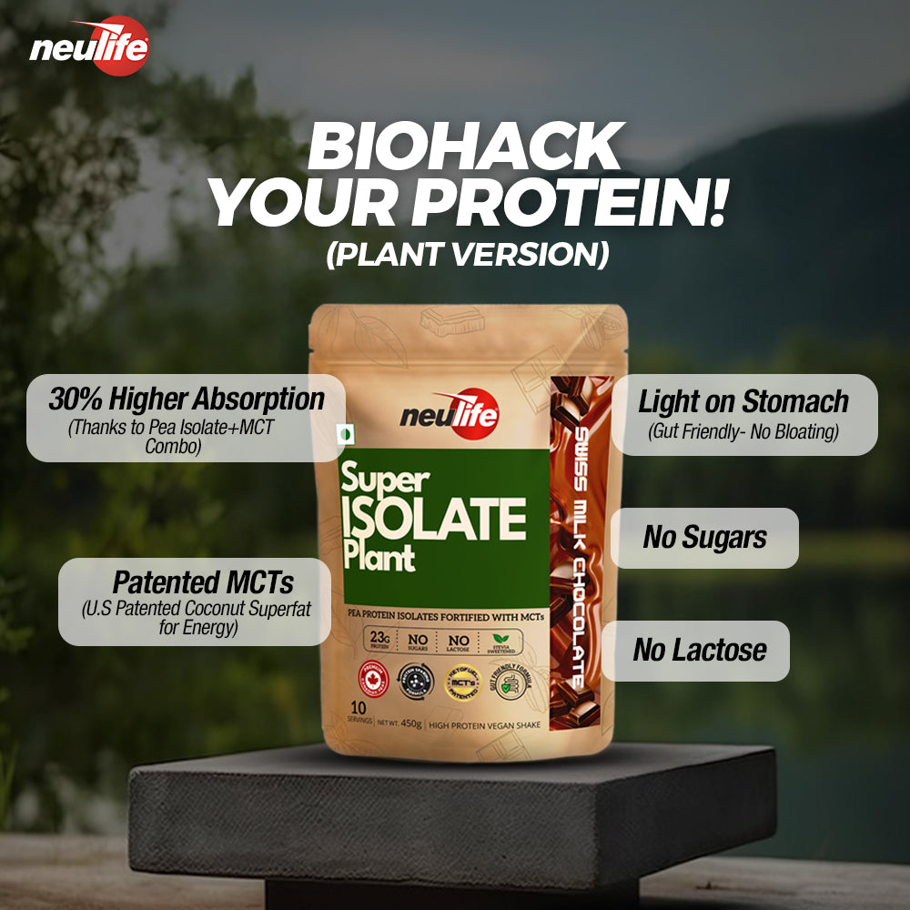 Super Isolate Plant | Next-Gen Vegan Isolate with MCT Superfuel