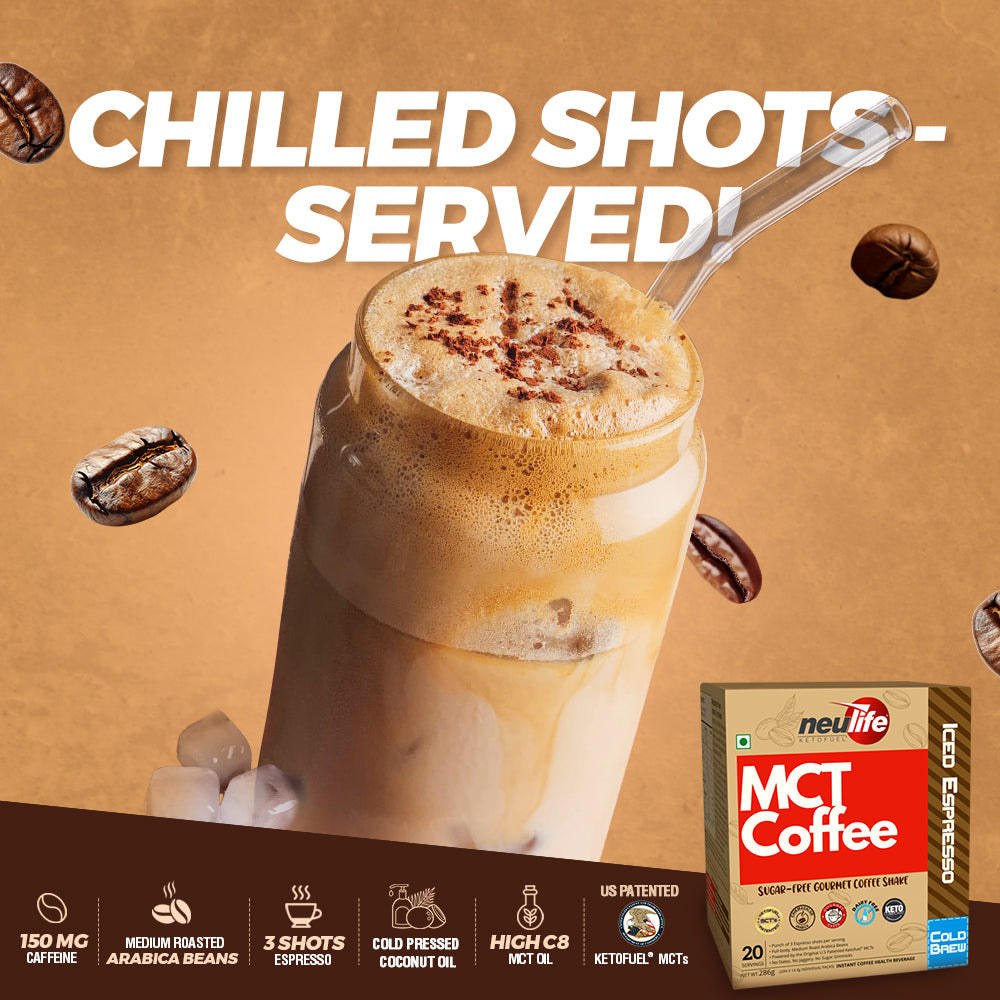 Ketofuel® MCT Coffee Cold Brew | Iced Espresso