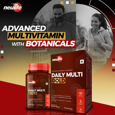 Daily-Multi Gold Advanced Multivitamin with MK-7, Adaptogens, Antioxidants & Natural Extracts