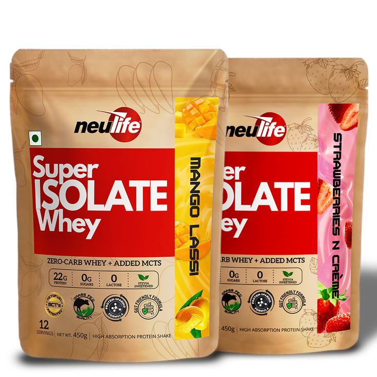Super Isolate Whey | 2 flavor Variety Pack (Mango & Strawberry)