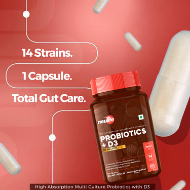 Multi Strain PRE + PROBIOTICS 30b CFU/g with Vitamin D3 (Temperature Stable)