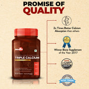 Triple-Calcium with Vitamins K2, D3 & Zinc
