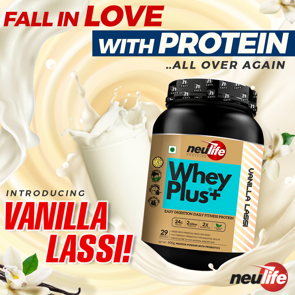 Vanilla Lassi WheyPlus Protein