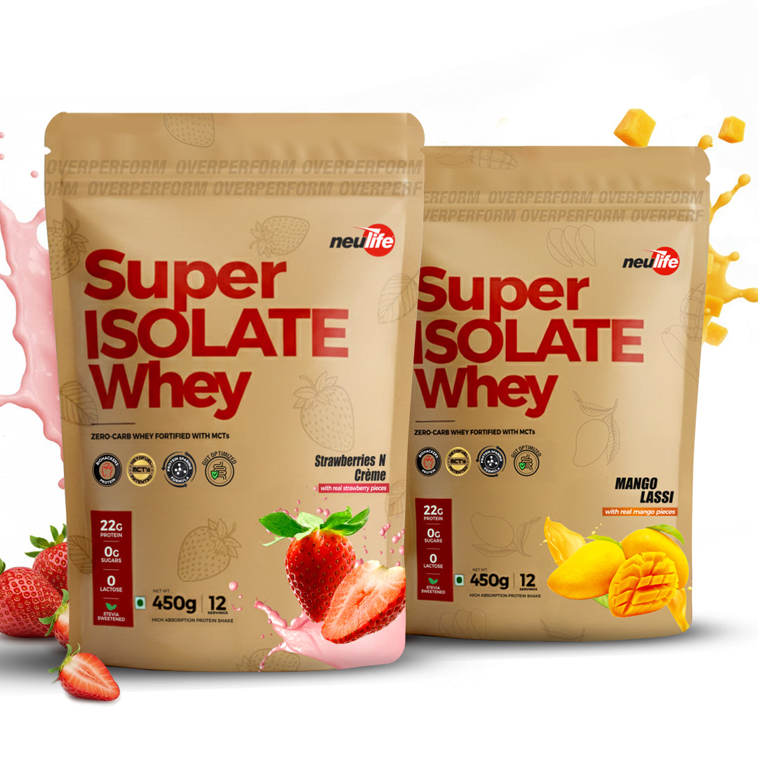 Super Isolate Whey | 2 flavor Variety Pack (Mango & Strawberry)