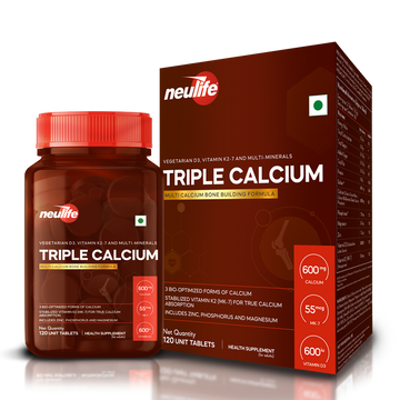 Triple-Calcium with Vitamins K2, D3 & Zinc