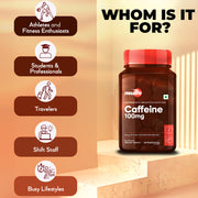 Pure Caffeine 100mg with Absorption Boosters