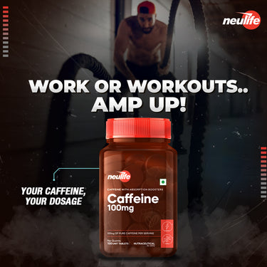 Pure Caffeine 100mg with Absorption Boosters
