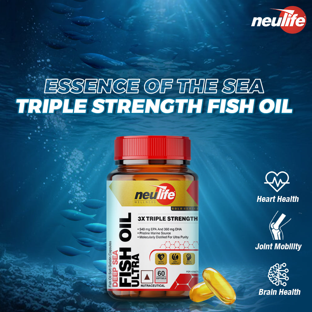 Deep Sea Fish Oil Triple-Strength