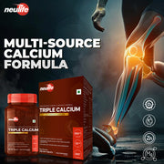 Triple-Calcium with Vitamins K2, D3 & Zinc