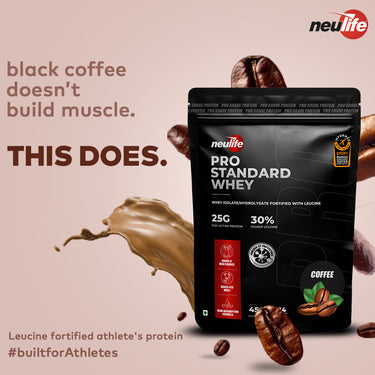 PRO STANDARD WHEY BLACK | Certified Whey Isolate Protein Powder with Hydrowhey Peptides & Leucine